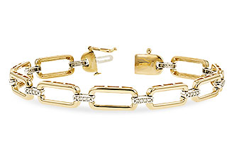 A319-42664: BRACELET .25 TW (7.5" - B234-88137 WITH LARGER LINKS)