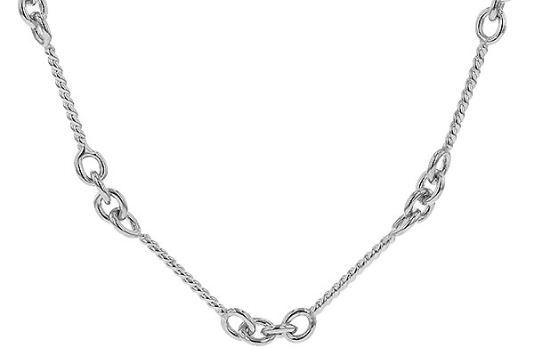 D319-42709: TWIST CHAIN (0.80MM, 14KT, 18IN, LOBSTER CLASP)
