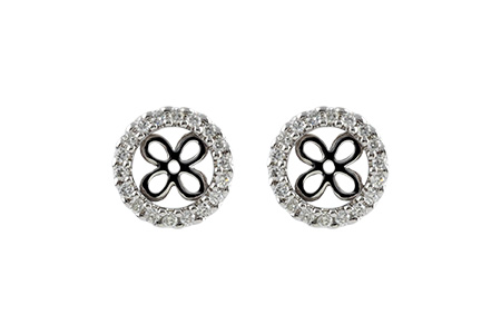 E233-04473: EARRING JACKETS .30 TW (FOR 1.50-2.00 CT TW STUDS)