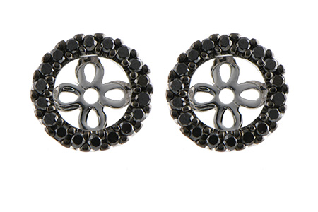 G233-92645: EARRING JACKETS .25 TW (FOR 0.75-1.00 CT TW STUDS)