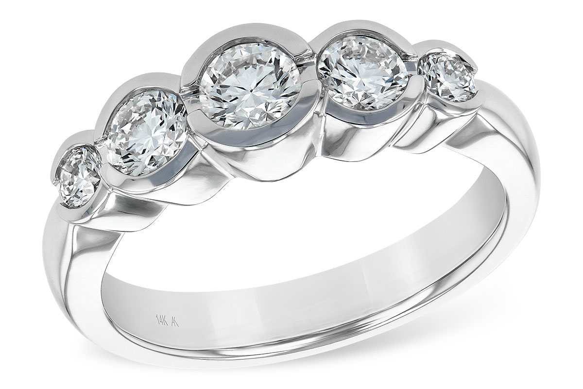 K138-51763: LDS WED RING 1.00 TW