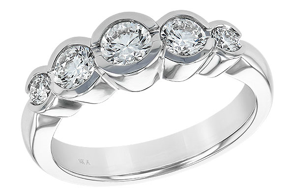 K138-51763: LDS WED RING 1.00 TW