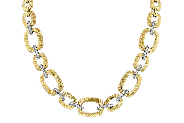 M052-09981: NECKLACE .48 TW (17 INCHES)