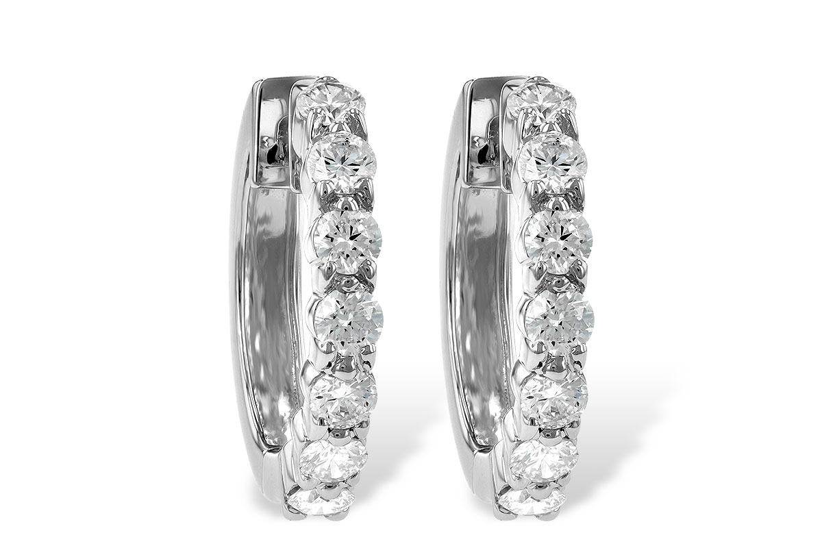 A046-67191: EARRINGS 1.00 CT TW