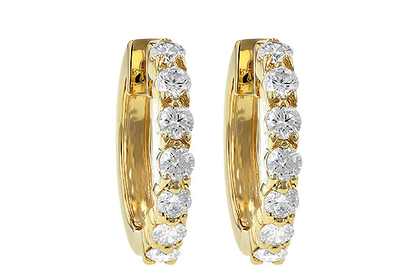 A046-67191: EARRINGS 1.00 CT TW