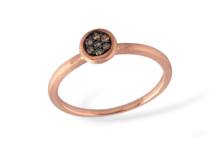 A231-19037: LDS DIA RG .08 BROWN DIA TW