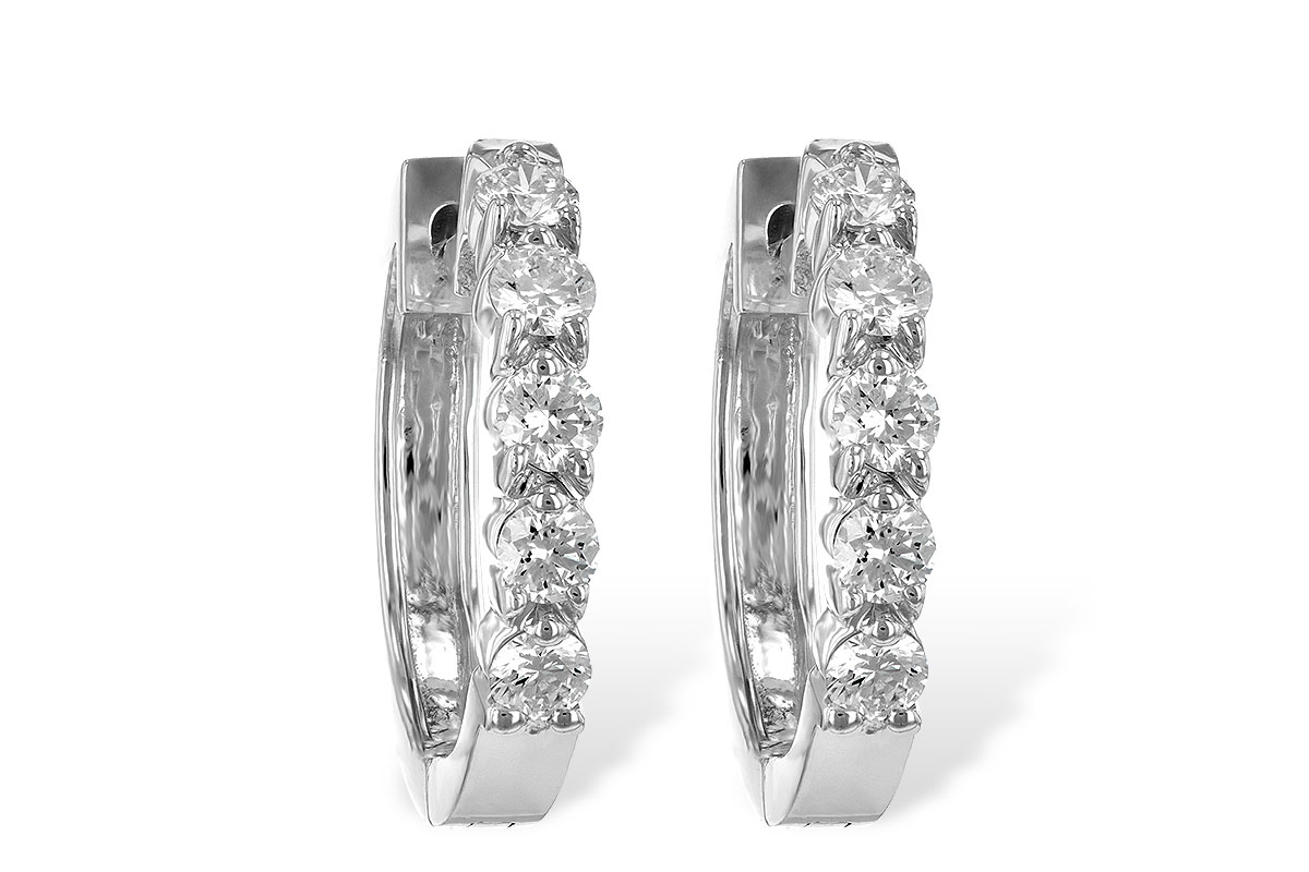 A231-21737: EARRINGS .50 TW