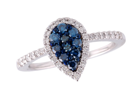 A232-18119: LDS DIA RG .23 BLUE DIA .49 TW