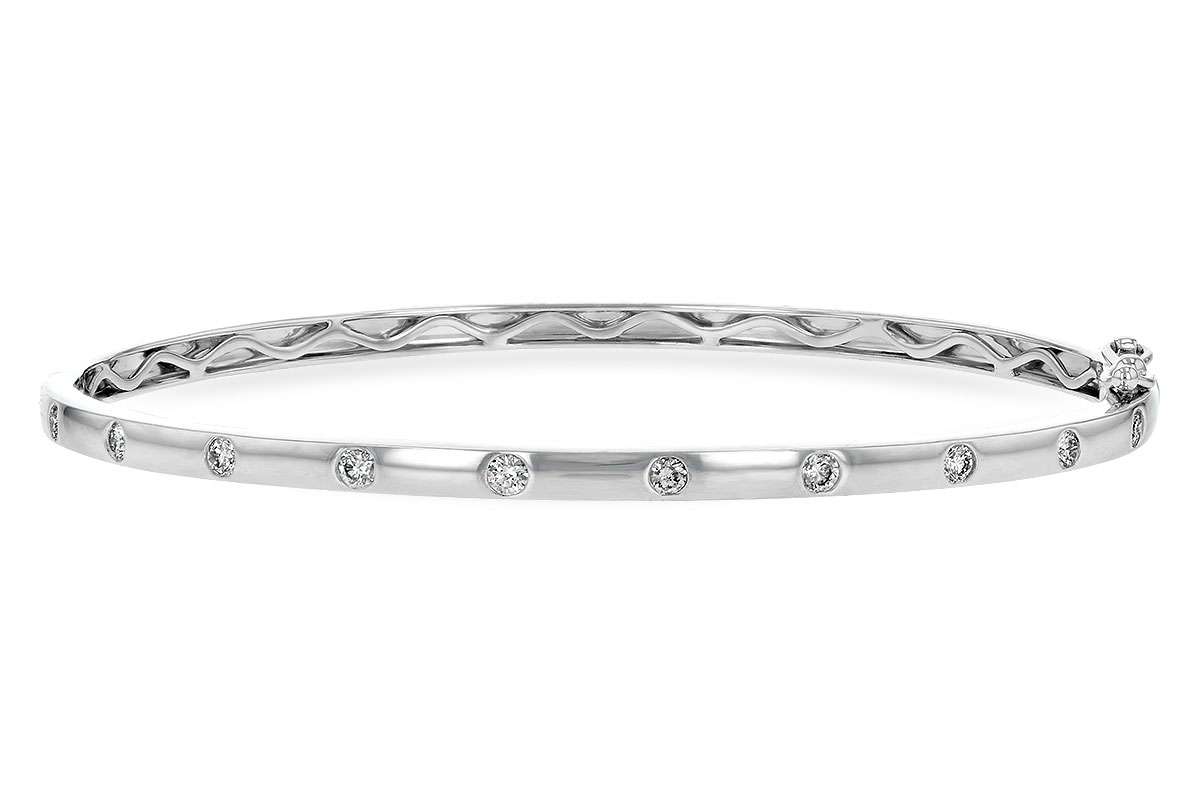 A234-87219: BANGLE BRACELET .40 TW