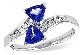 A235-73628: LDS RG .77 TW TANZANITE .90 TGW