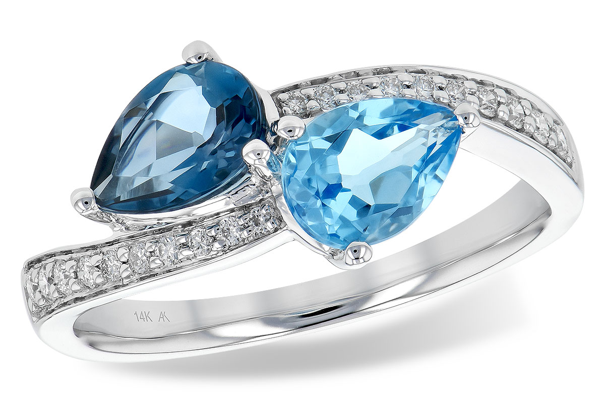 A235-79955: LDS RG 1.52 BLUE TOPAZ 1.66 TGW