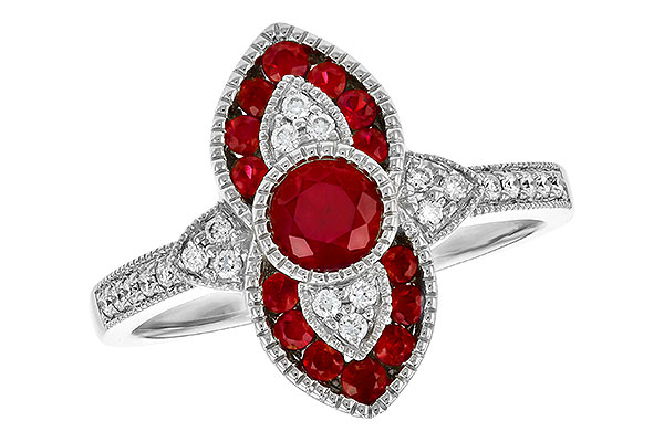 A318-49073: LDS RG .63 TW RUBY .75 TGW