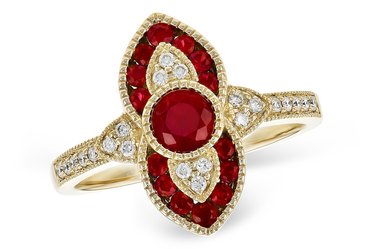 A318-49073: LDS RG .63 TW RUBY .75 TGW