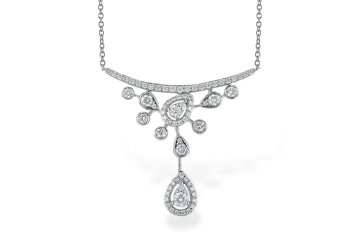 A318-49919: NECKLACE .65 TW