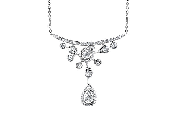 A318-49919: NECKLACE .65 TW