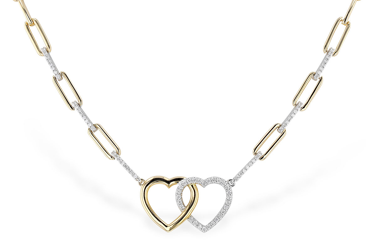 A319-40819: NECKLACE .52 TW