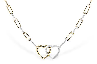 A319-40819: NECKLACE .52 TW