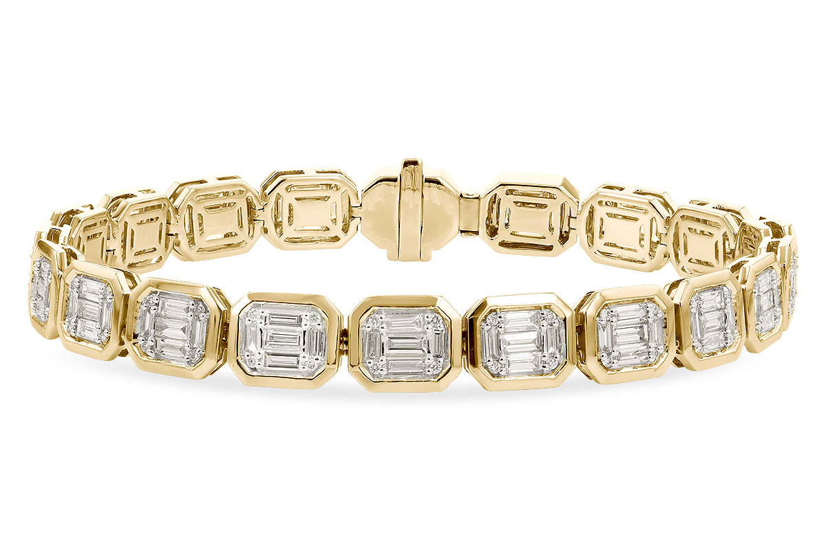 A319-44537: BRACELET 2.50 BAG 2.80 TW (7")