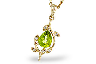 A320-30855: NECKLACE 1.16 PERIDOT 1.21 TGW (8x6MM PER)