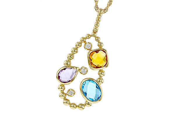 A320-31764: NECKLACE 3.04 TW SEMI-PREC 3.14 TGW (BT,AMY,CIT)