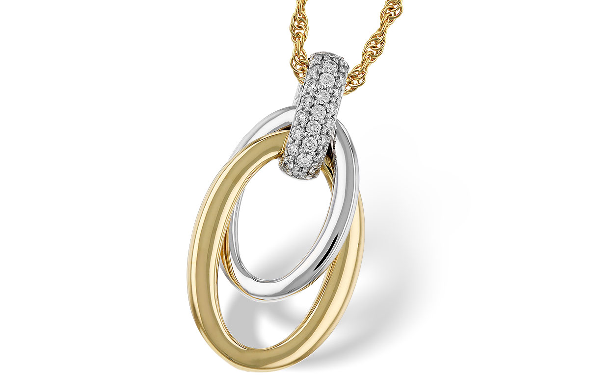 A320-36273: NECKLACE .15 TW