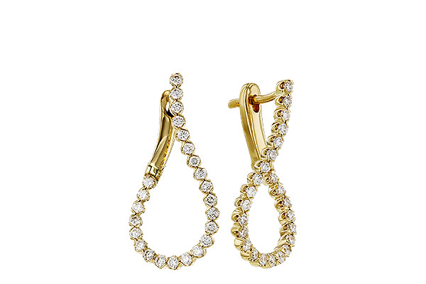 A321-19046: EARRINGS .50 TW