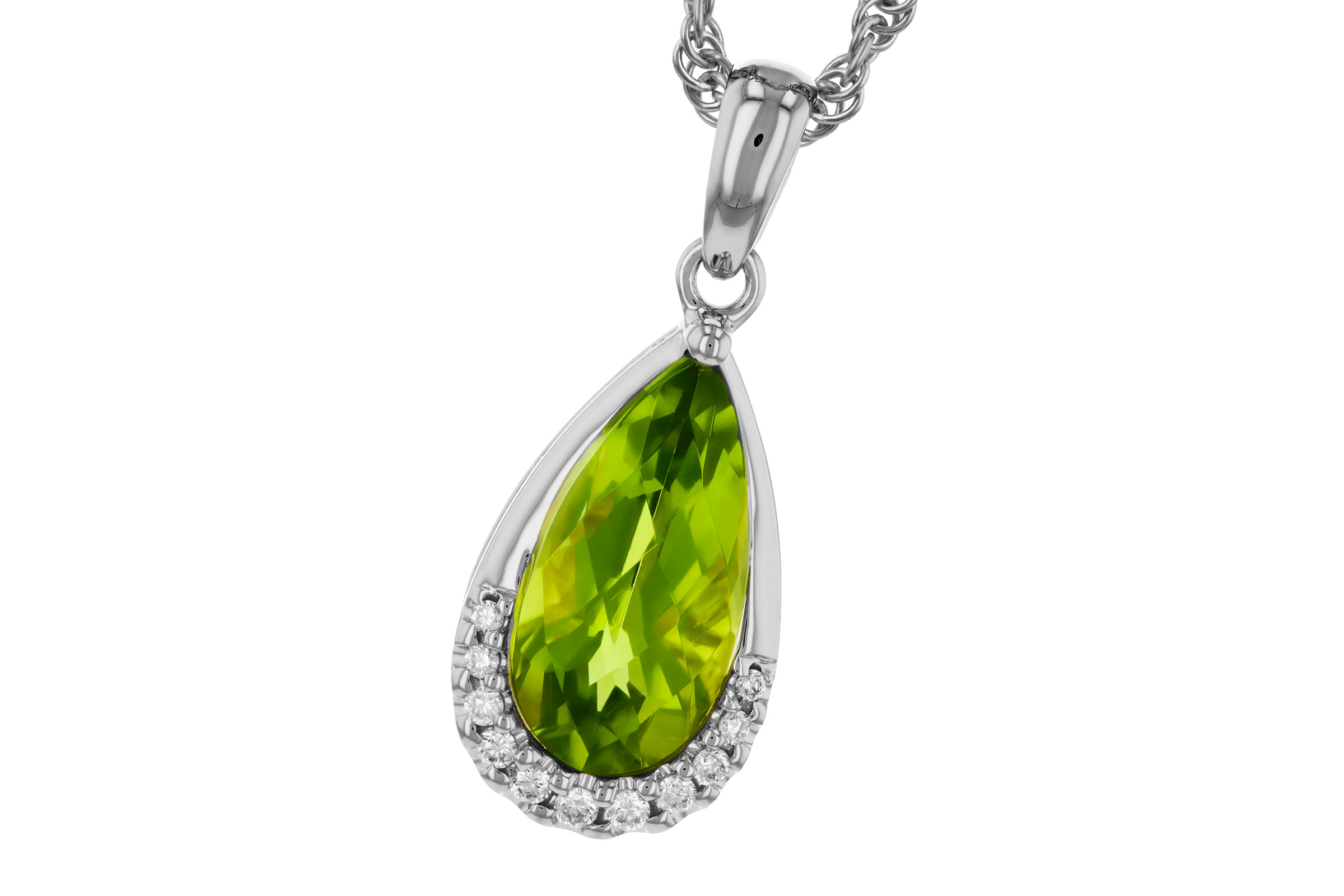 A321-20828: NECK 1.94 PERIDOT 2.00 TGW (12x6MM PS)