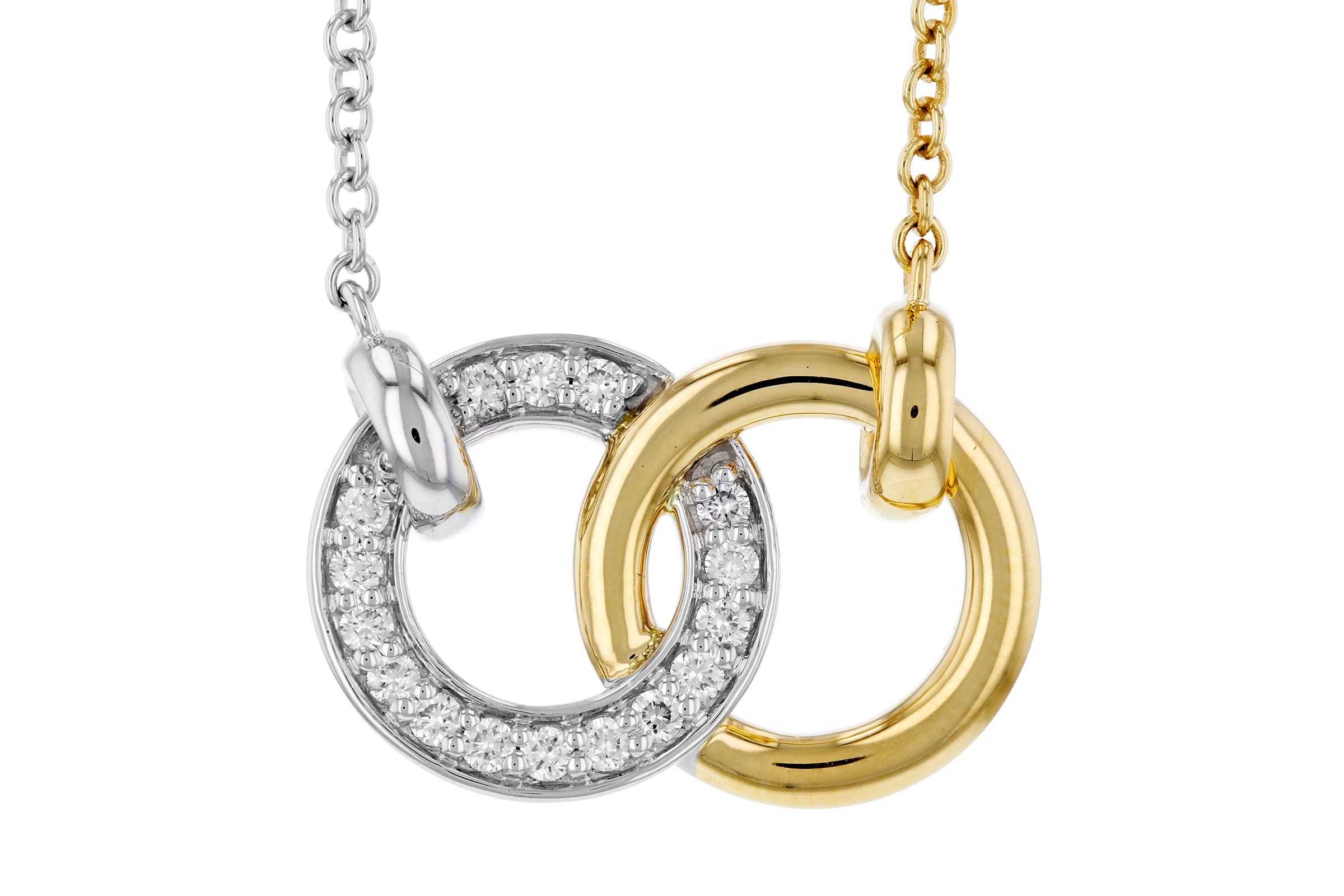 A321-20882: NECKLACE .20 TW (18")