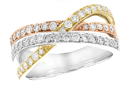 B138-48100: LDS WED RG .74 TW (PRONG SET)