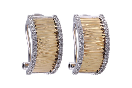 B230-29937: EARRINGS .37 TW