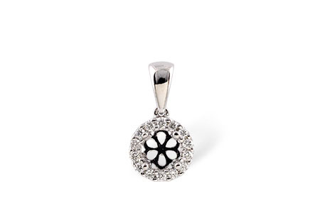 B232-13628: SEMI PENDANT .10 TW
