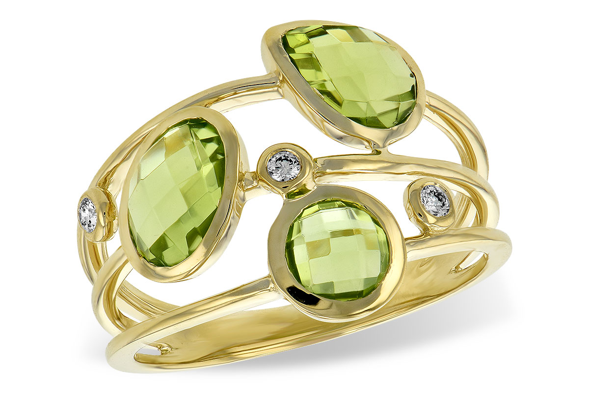 B234-86337: LDS RG 2.45 PERIDOT 2.50 TGW