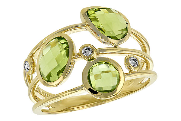 B234-86337: LDS RG 2.45 PERIDOT 2.50 TGW