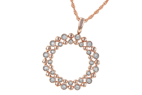 B235-78100: NECKLACE .12 TW