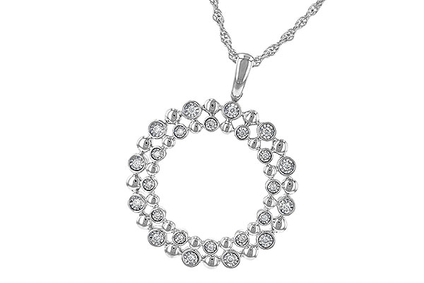 B235-78100: NECKLACE .12 TW