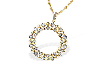 B235-78100: NECKLACE .12 TW