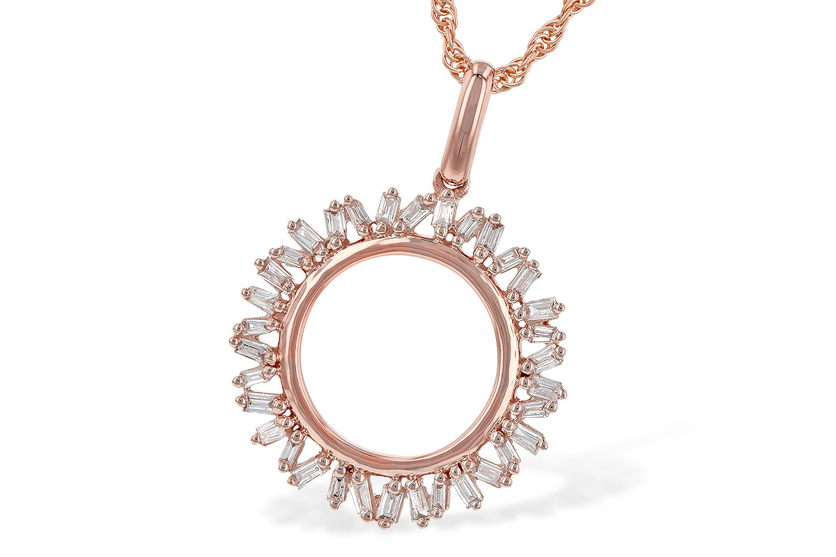 B235-79082: NECK .20 TW BAGUETTES