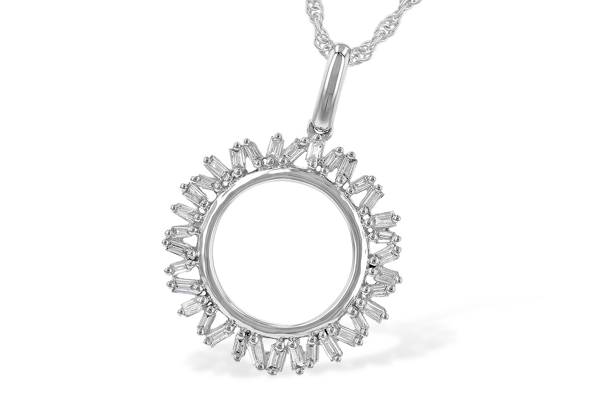 B235-79082: NECK .20 TW BAGUETTES