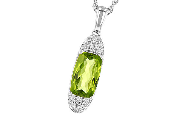B318-53555: NECK 1.90 PERIDOT 2.00 TGW