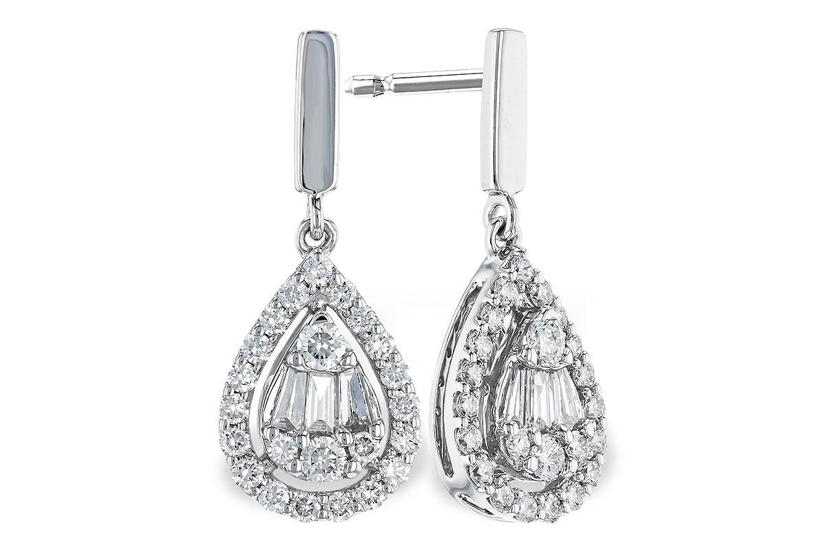 B319-38146: EARRINGS .08 TW BAG .40 TW