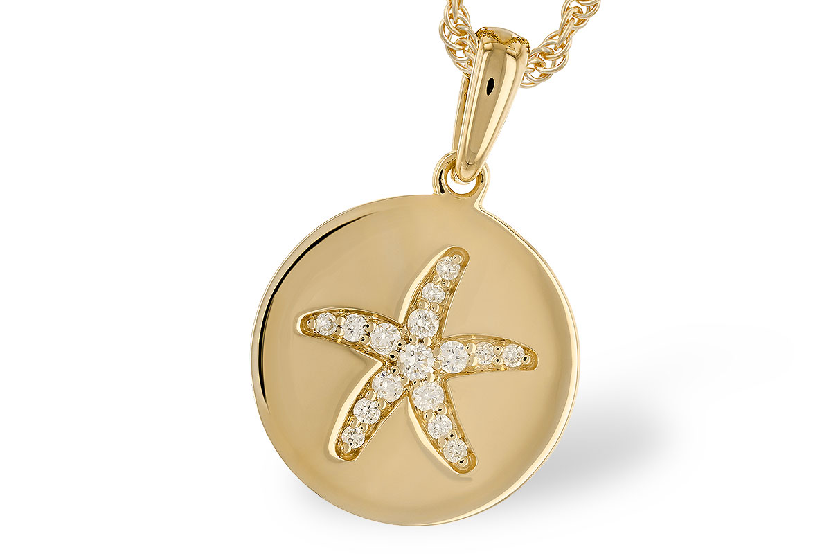 B319-42655: NECKLACE .11 TW
