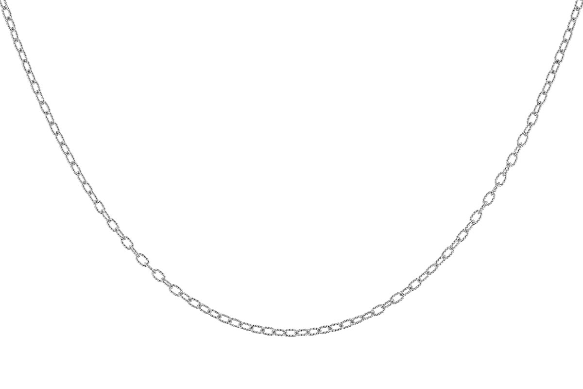 B319-42700: ROLO LG (18IN, 2.3MM, 14KT, LOBSTER CLASP)