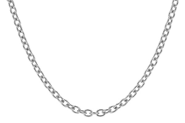 B319-43573: CABLE CHAIN (22IN, 1.3MM, 14KT, LOBSTER CLASP)