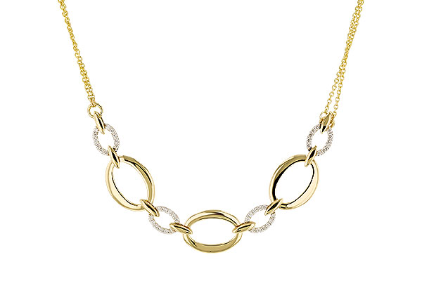 B320-29009: NECKLACE .50 TW (18")