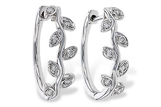 B320-29964: EARRINGS .25 TW