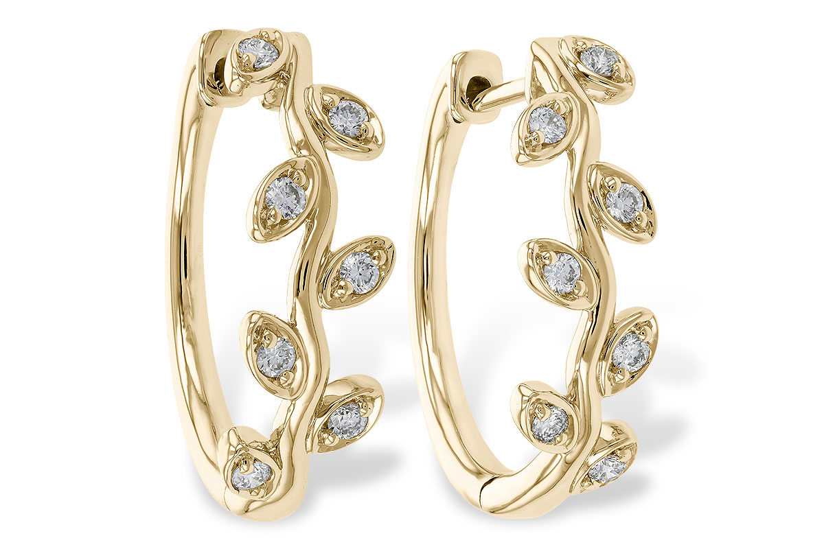 B320-29964: EARRINGS .25 TW
