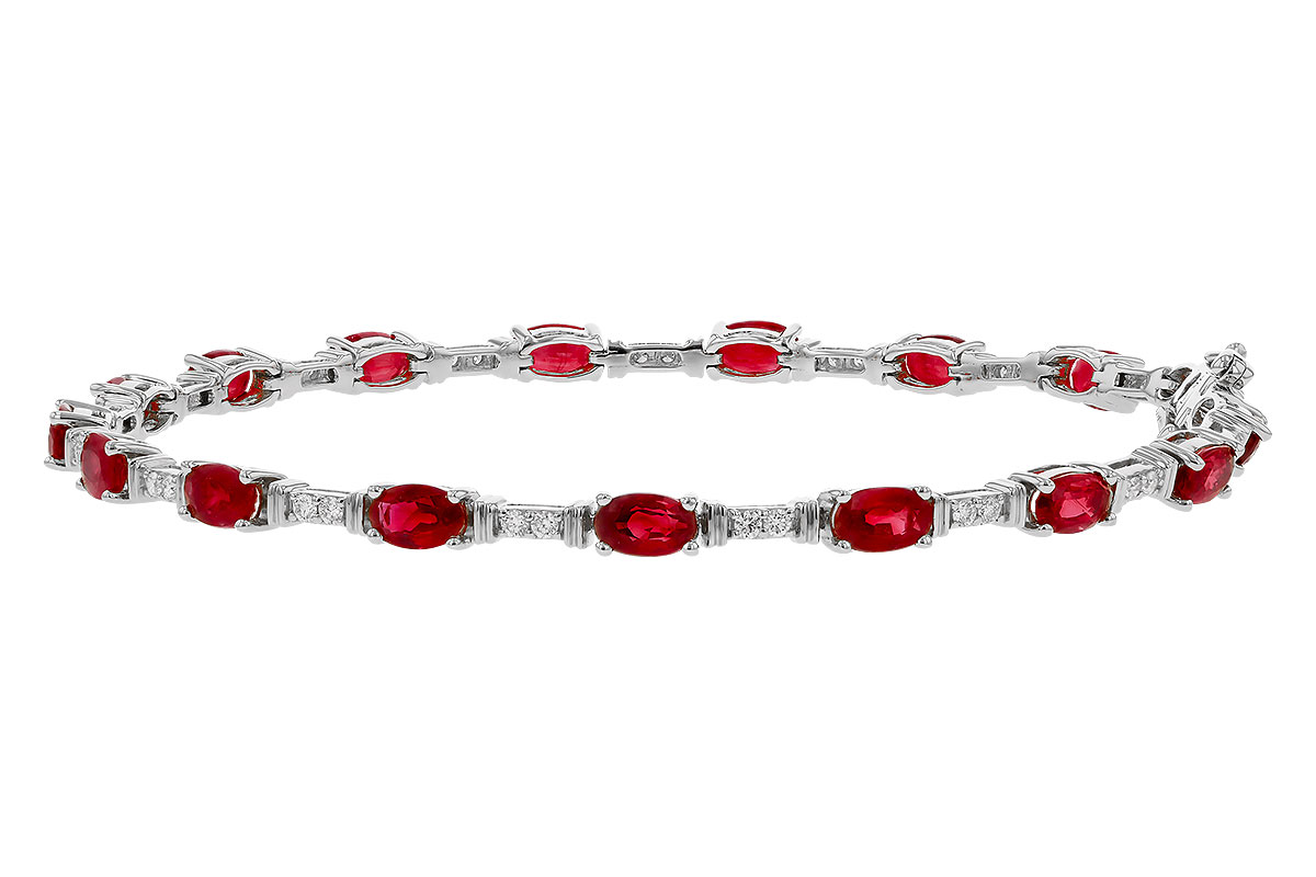 B320-29991: BRACELET 4.65 RUBY 4.97 TGW (7")