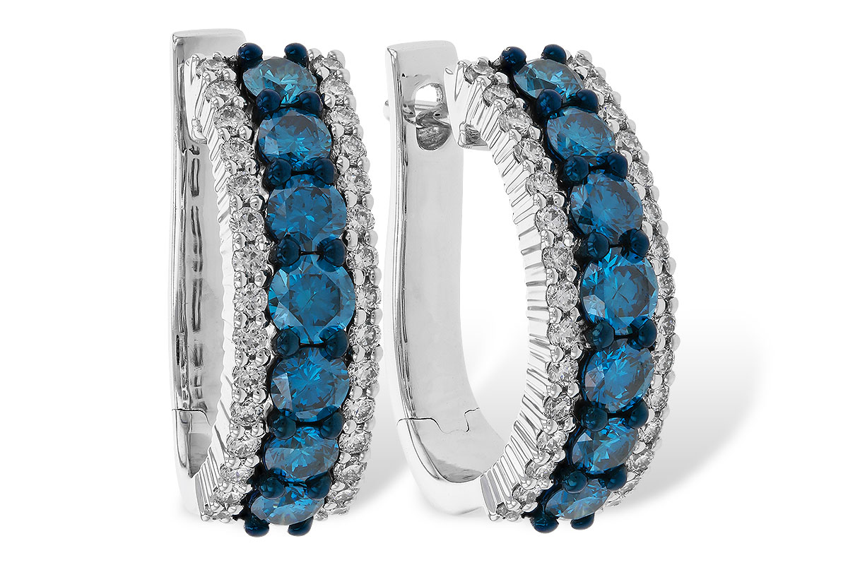 B320-32691: EARR 1.06 BLUE DIAS 1.46 TW