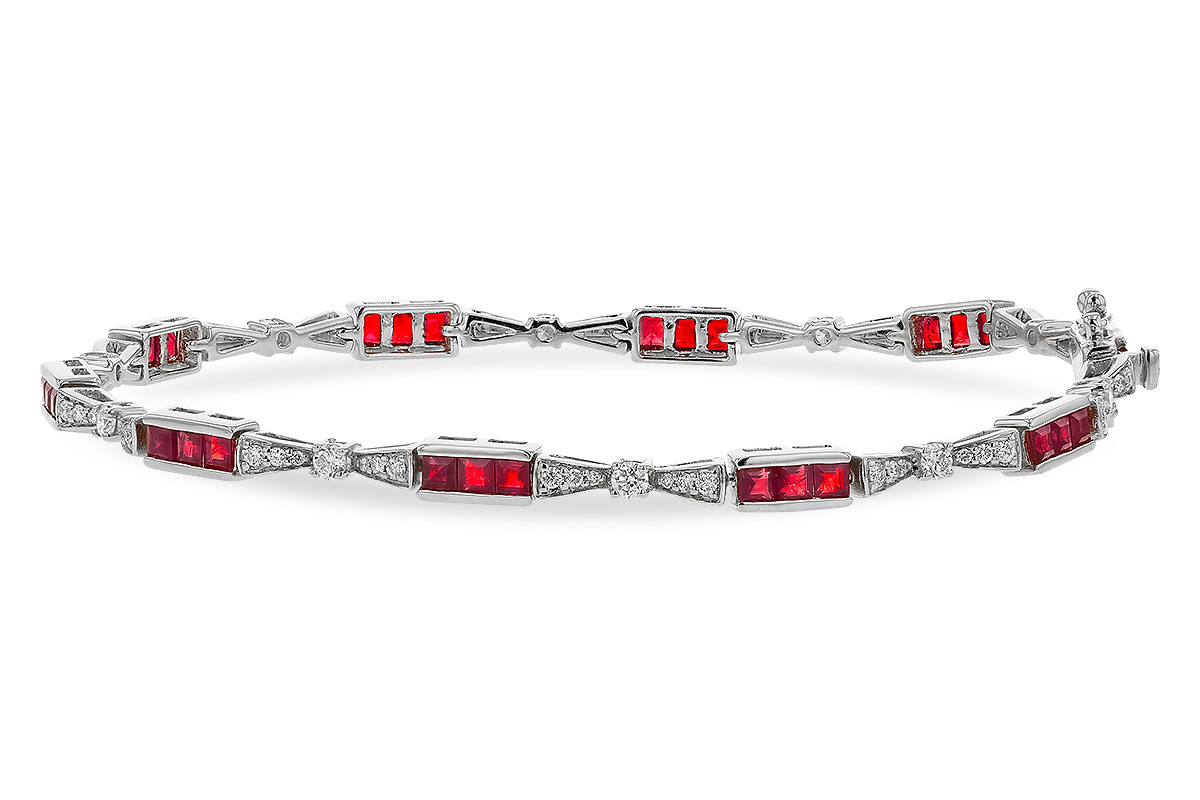 B320-33582: BRACELET 2.05 RUBY 2.70 TGW (7")