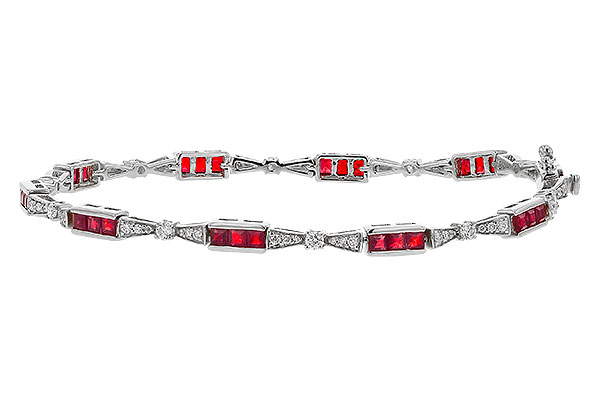 B320-33582: BRACELET 2.05 RUBY 2.70 TGW (7")